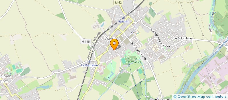 localisation de l'entreprise MAISON MEDICALE AMBROISE PARE  WAVRIN