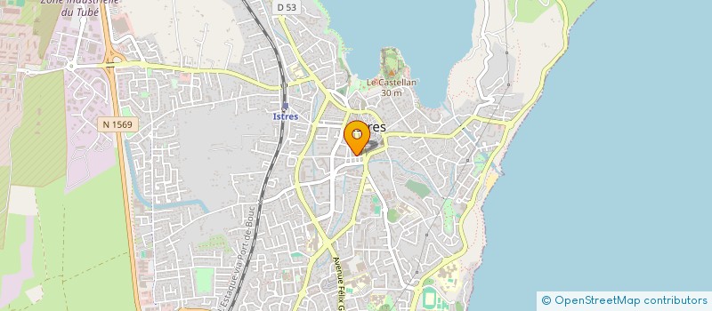 localisation de l'entreprise MAISON MEDICALE D'ISTRES  ISTRES