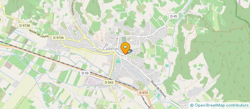 localisation de l'entreprise MAISON MEDICALE DE CADENET  CADENET