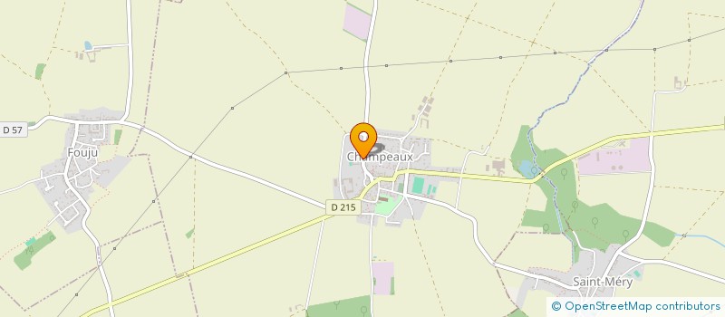 localisation de l'entreprise MAISON MEDICALE DE CHAMPEAUX  CHAMPEAUX