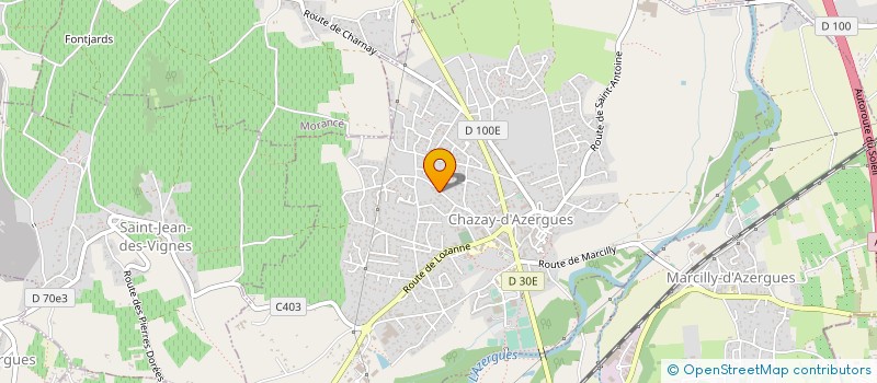 localisation de l'entreprise MAISON MEDICALE DE CHAZAY SCI  CHAZAY-D'AZERGUES