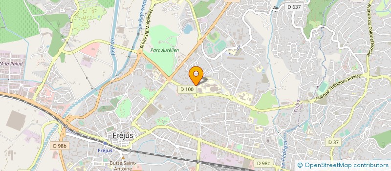 localisation de l'entreprise MAISON MEDICALE DE GARDE à FREJUS