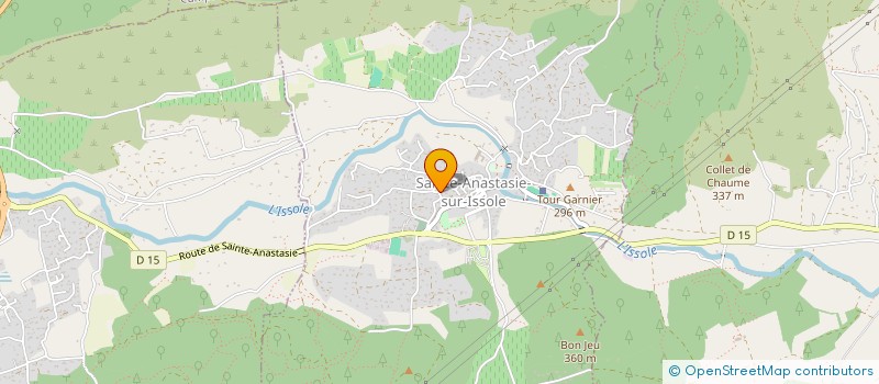 localisation de l'entreprise MAISON MEDICALE DE GARDE DE BRIGNOLES  SAINTE-ANASTASIE-SUR-ISSOLE