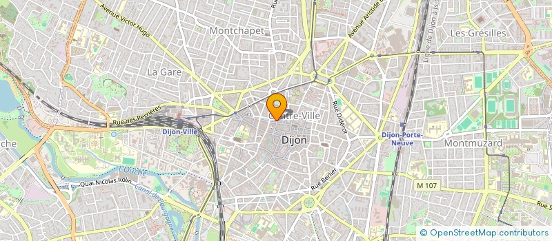 localisation de l'entreprise MAISON MEDICALE DE GARDE DE L'AGGLOMERATION DIJONNAISE à DIJON