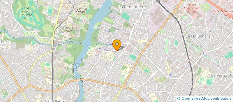 localisation de l'entreprise MAISON MEDICALE DE L'ERAUDIERE à NANTES