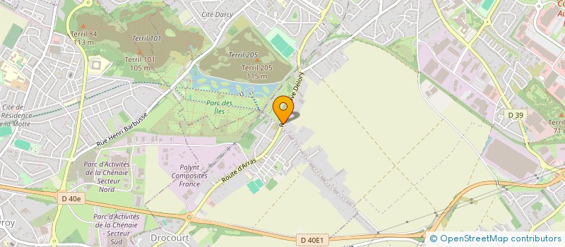 localisation de l'entreprise MAISON MEDICALE DE LA FONTAINE  HENIN-BEAUMONT