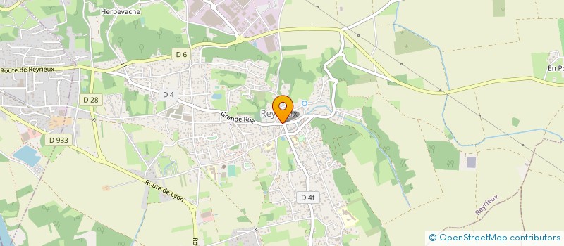 localisation de l'entreprise MAISON MEDICALE DE REYRIEUX à REYRIEUX