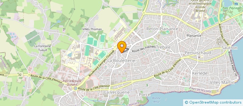 localisation de l'entreprise MAISON MEDICALE DES MELEZES à SAINT-NAZAIRE