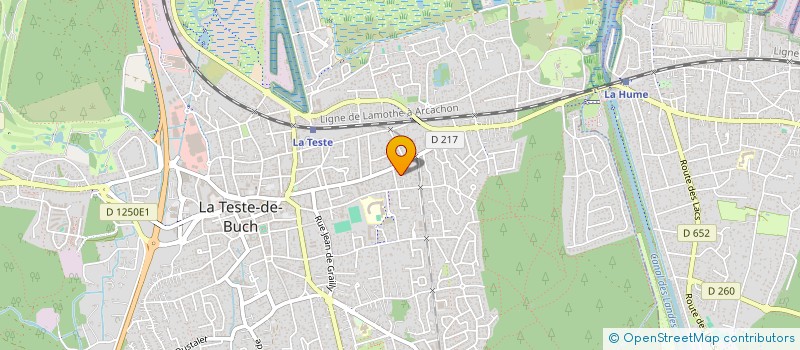 localisation de l'entreprise MAISON MEDICALE DU BRAMELOUP à LA TESTE-DE-BUCH