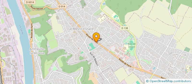 localisation de l'entreprise MAISON MEDICALE DU HAUT MESNIL  LE MESNIL-ESNARD