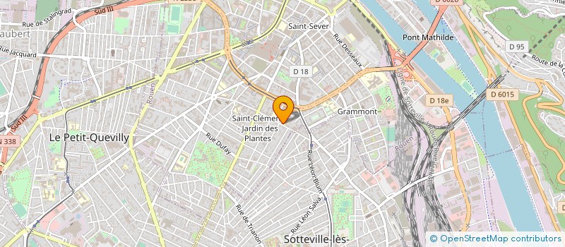 localisation de l'entreprise MAISON MEDICALE DU SPORT à ROUEN