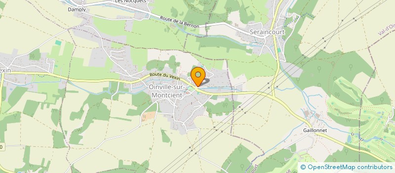 localisation de l'entreprise MAISON MEDICALE LA MONTCIENT  OINVILLE-SUR-MONTCIENT