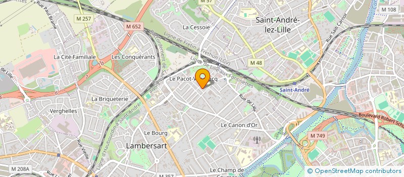 localisation de l'entreprise MAISON MEDICALE LAMBERSART PARC à LAMBERSART