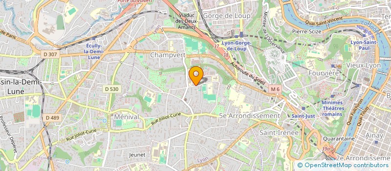 localisation de l'entreprise MAISON MEDICALE MASSUES  LYON