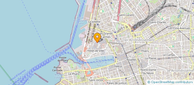 localisation de l'entreprise MAISON MEDITERRANEE à MARSEILLE