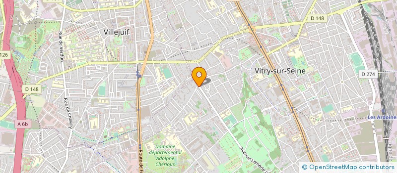 localisation de l'entreprise MAISON MELITINA à VITRY-SUR-SEINE