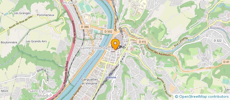 localisation de l'entreprise MAISON MEMLE à VIENNE