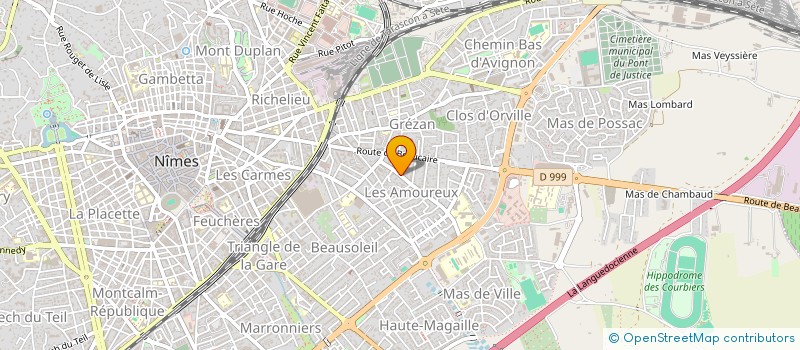 localisation de l'entreprise MAISON MENDEL à NIMES