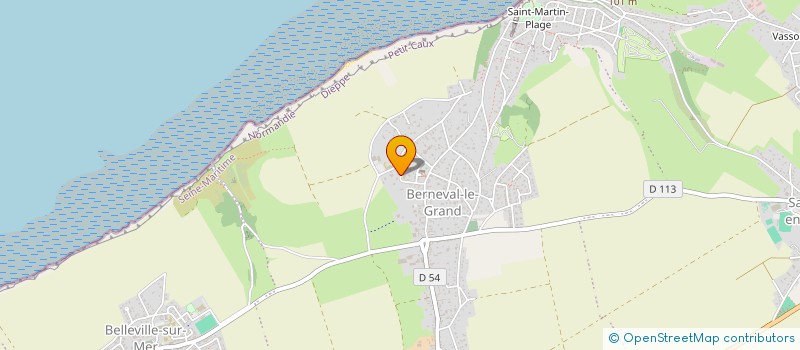 localisation de l'entreprise MAISON MER  PETIT-CAUX