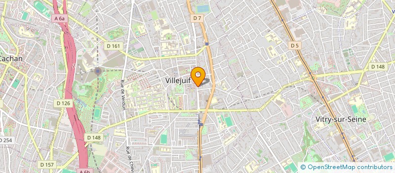 localisation de l'entreprise MAISON MERE à VILLEJUIF