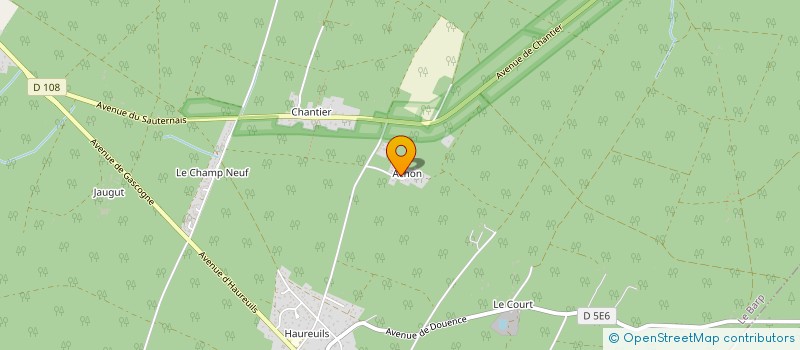 localisation de l'entreprise MAISON MEUBLE  LE BARP