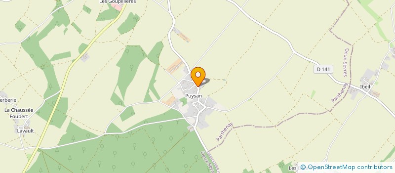 localisation de l'entreprise MAISON MH  THENEZAY