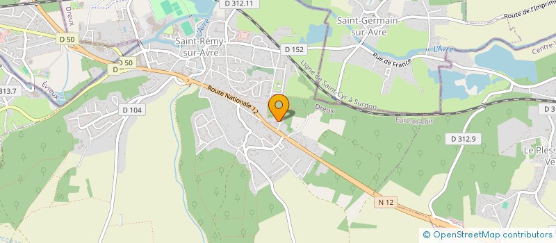 localisation de l'entreprise MAISON MIDOLIVES à SAINT-REMY-SUR-AVRE