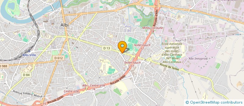 localisation de l'entreprise MAISON MIGNOT à ALBI