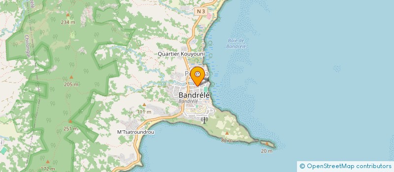 localisation de l'entreprise MAISON MIMINO à BANDRELE