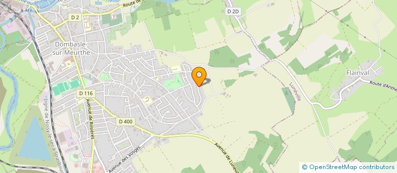 localisation de l'entreprise MAISON MJSE  DOMBASLE-SUR-MEURTHE