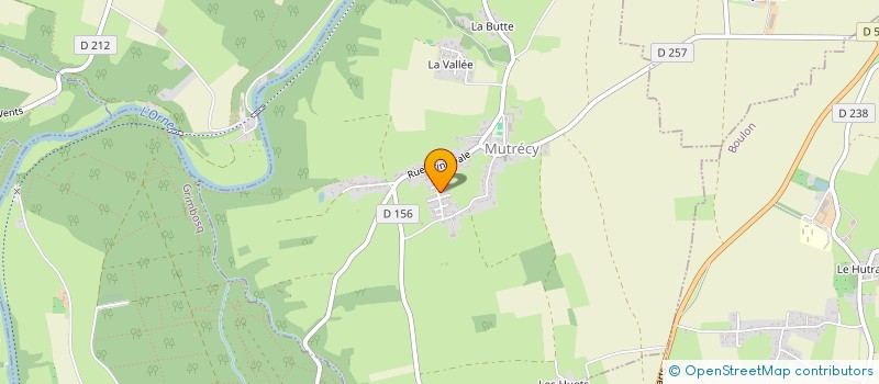 localisation de l'entreprise MAISON MOE  MUTRECY