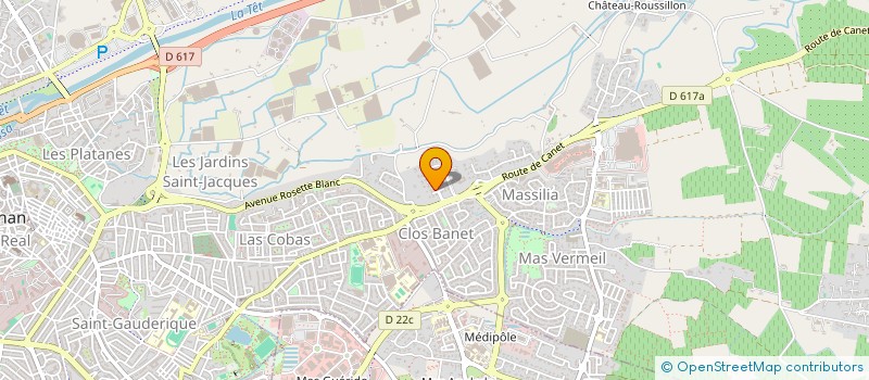 localisation de l'entreprise MAISON MOIRA  PERPIGNAN