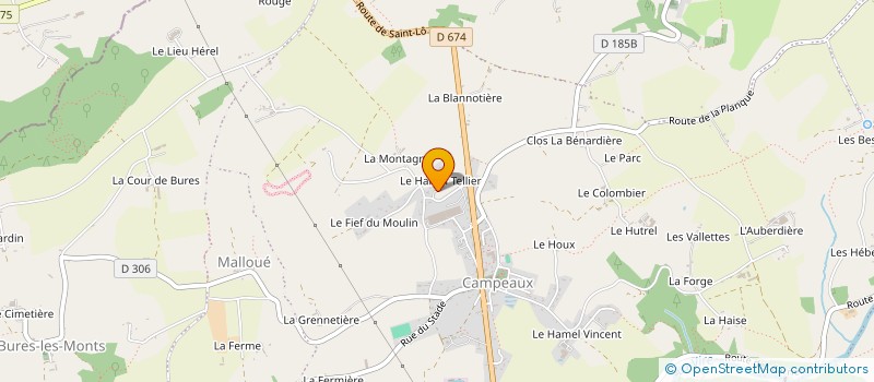 localisation de l'entreprise MAISON MOKO  SOULEUVRE EN BOCAGE