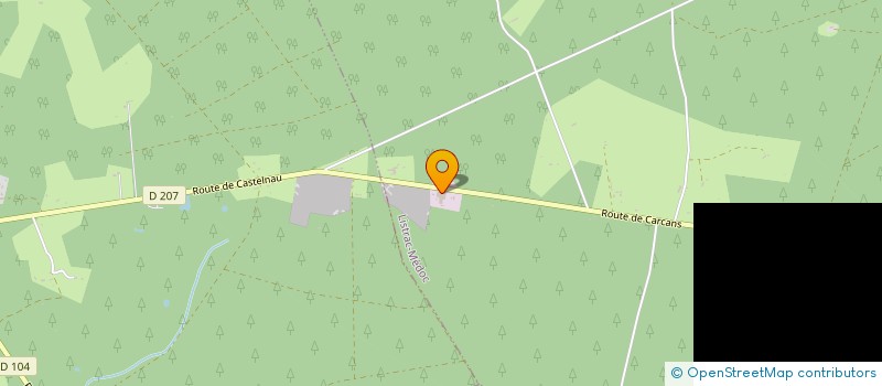 localisation de l'entreprise MAISON MOLOSHI  LISTRAC-MEDOC