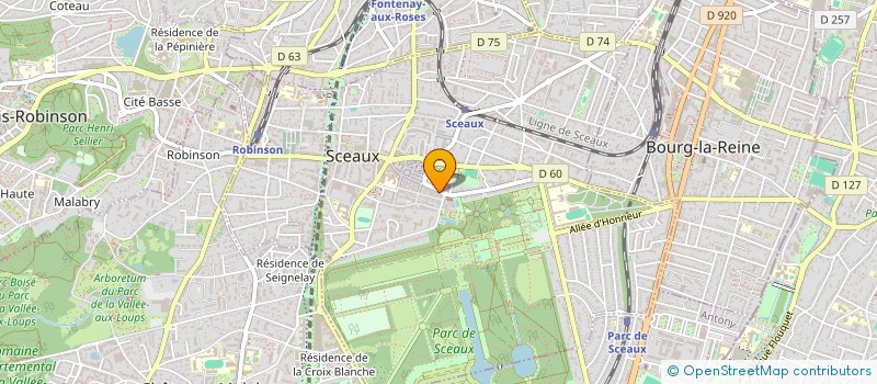 localisation de l'entreprise MAISON MON REVE à SCEAUX