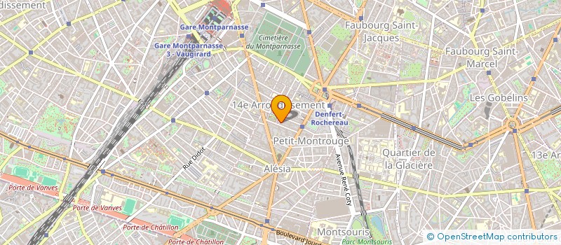 localisation de l'entreprise MAISON & MONDE  PARIS