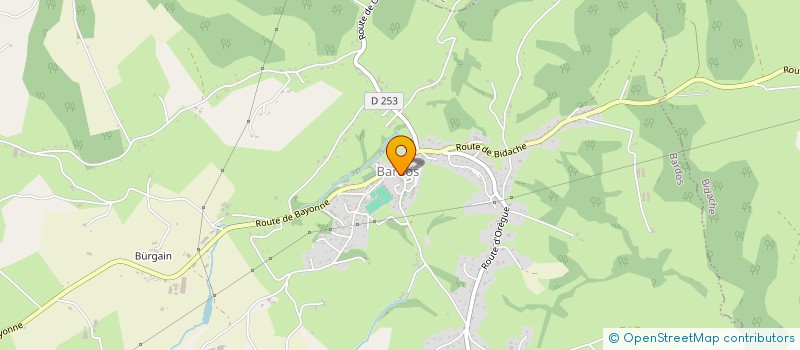 localisation de l'entreprise MAISON MONSSE  BARDOS