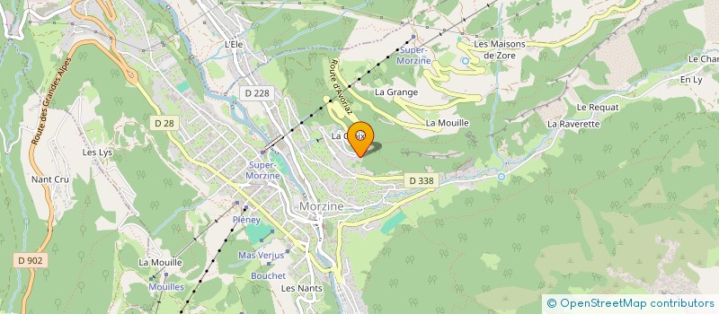 localisation de l'entreprise MAISON MONTRIOND  MONTRIOND