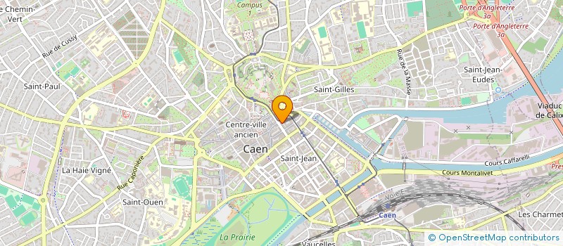 localisation de l'entreprise MAISON MOREL à CAEN