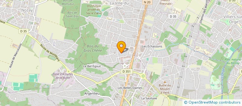 localisation de l'entreprise MAISON MURGER à LA VILLE-DU-BOIS