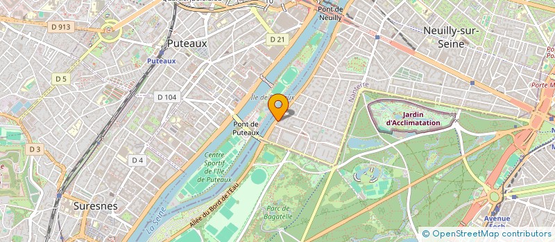 localisation de l'entreprise MAISON MYEL à NEUILLY-SUR-SEINE