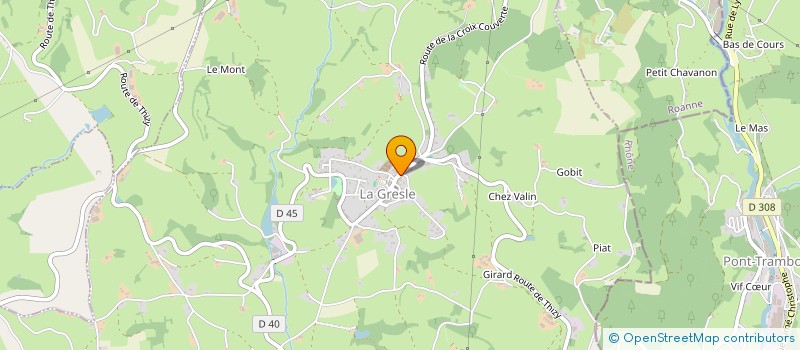 localisation de l'entreprise MAISON N.A. DISTRIBUTION  LA GRESLE