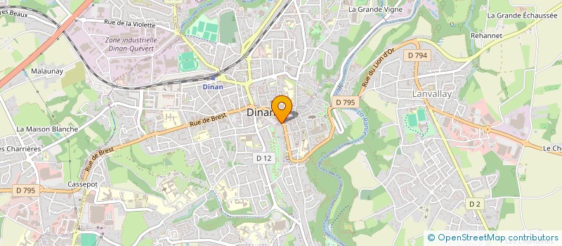 localisation de l'entreprise MAISON N7 à DINAN
