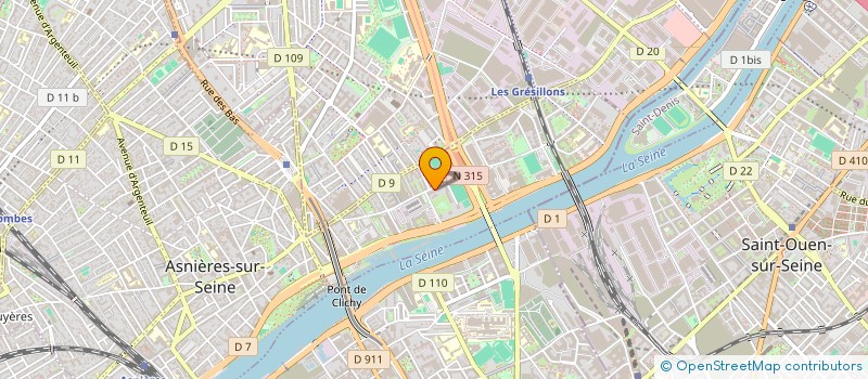 localisation de l'entreprise MAISON N9UVE  ASNIERES-SUR-SEINE