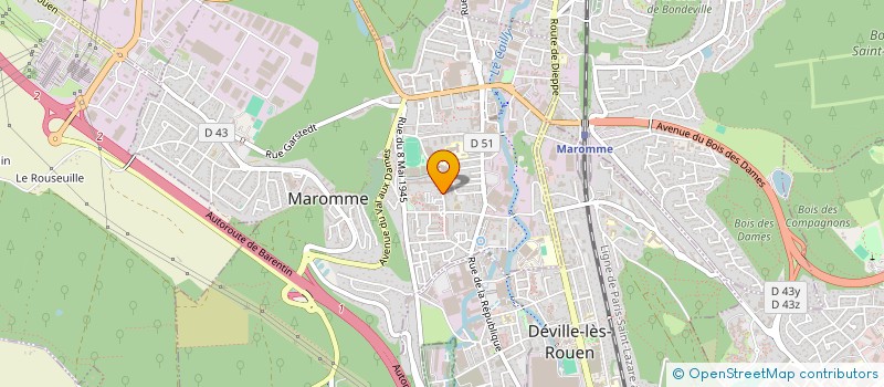 localisation de l'entreprise MAISON NAILI  MAROMME