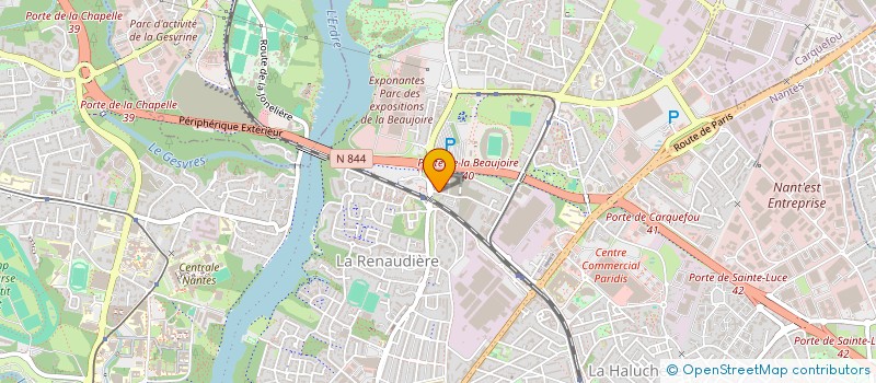 localisation de l'entreprise MAISON NANTES à NANTES