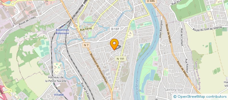 localisation de l'entreprise MAISON NASRI à CORBEIL-ESSONNES