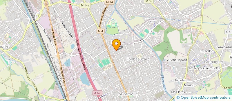 localisation de l'entreprise MAISON NATALY à FONBEAUZARD