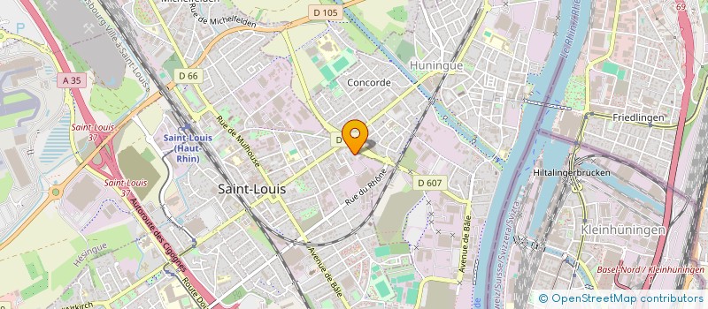 localisation de l'entreprise MAISON NAZARCISSE  SAINT-LOUIS