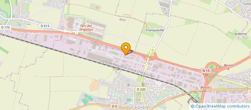 localisation de l'entreprise MAISON NEKO  CARPIQUET